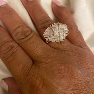Clear Quartz Ring